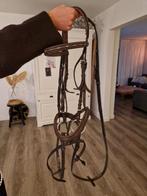 Hoofdstel bruin leer full, Ophalen