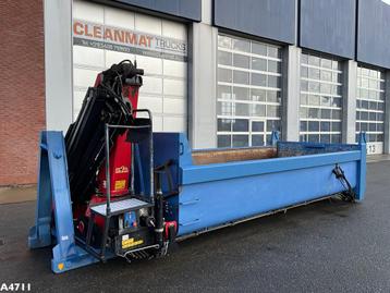 Container 10m³ HMF 17 Tonmeter laadkraan beschikbaar voor biedingen