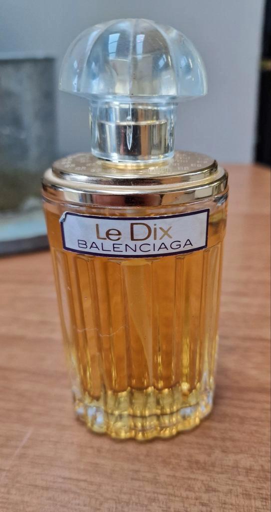 Vintage fles Balenciaga Le Dix parfum origineel, Sieraden, Tassen en Uiterlijk, Uiterlijk | Parfum, Ophalen