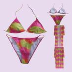 3 delig Bikini set roze geel XXL, Kleding | Dames, Verzenden, Nieuw, Roze, Bikini