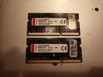 Kingston HyperX Impact 8GB (2x4GB) DDR3 SODIMM Geheugen, Computers en Software, RAM geheugen, Gebruikt, 8 GB, DDR3, Ophalen of Verzenden