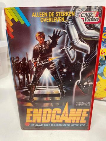 Endgame VHS - 1985 / 2025 Actie Science Fiction Klassieker! beschikbaar voor biedingen