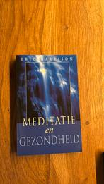 E. Harrison - Meditatie en gezondheid, Ophalen of Verzenden, Gelezen, E. Harrison