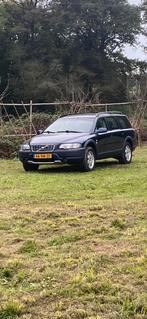 Volvo xc70 2.4T 2001, Auto's, 1800 kg, Zwart, USB, Blauw