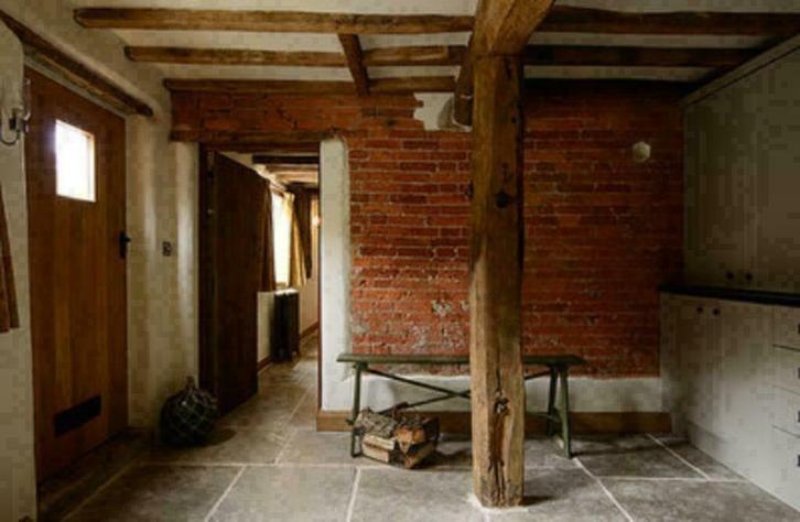 BOURGONDISCHE DALLEN CATHEDRAAL SAND 60X90CM, AANBIEDING!, Huis en Inrichting, Stoffering | Vloerbedekking, Nieuw, Ophalen of Verzenden