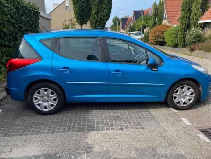 Peugeot 207 1.4 VTI 16V SW 2012 Blauw, Auto's, Peugeot, Particulier, Airbags, Airconditioning, Centrale vergrendeling, Elektrische ramen