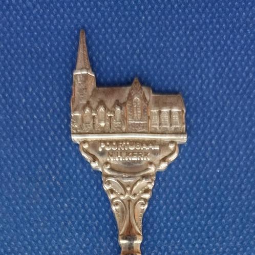 verzilverd lepeltje N.H. Kerk Portugaal (JS Zn), Antiek en Kunst, Antiek | Bestek, Ophalen of Verzenden