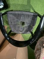 2 Lifestyle Eetstoelen - Zwart GRATIS, Gebruikt, Twee, Zwart, Ophalen of Verzenden