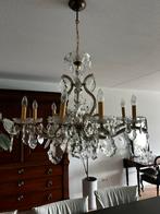 Antieke Kroonluchter, Huis en Inrichting, Lampen | Kroonluchters, Ophalen, Gebruikt, Glas