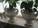 Franse Oorvazen/Bloempotten,v.a 35,00e, Tuin en Terras, Bloempotten, 25 tot 40 cm, Gebruikt, Rond, Ophalen of Verzenden