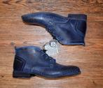 YELLOW CAB - leren halfhoge Fact boots dark blue - maat 42, Blauw, Boots, Nieuw, Ophalen of Verzenden