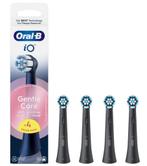 Oral-B iO Gentle Care - Opzetborstels – Zwart - 4 stuks, Ophalen of Verzenden, Nieuw, Opzetborstel