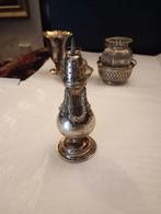 Zilveren strooier zout of peper antiek, Antiek en Kunst, Ophalen of Verzenden, Zilver