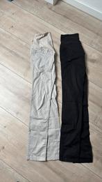 Zwangerschapsbroek pakket katoen zwart en beige H&M maat 38, Ophalen of Verzenden, Zo goed als nieuw, Maat 38/40 (M), Zwart