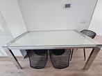 Eettafel, Huis en Inrichting, Tafels | Eettafels, Ophalen, 50 tot 100 cm, Zo goed als nieuw, 150 tot 200 cm
