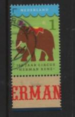 ‹(•¿•)› nl i0106 burgers'zoo tab olifant, Ophalen, Na 1940, Gestempeld