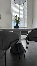 Arco balance eettafel 130 cm uitschuifbaar, Ophalen, Zo goed als nieuw, Rond, 100 tot 150 cm