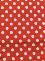 Polkadot French Terry, 120 cm of meer, Nieuw, Ophalen of Verzenden, Katoen