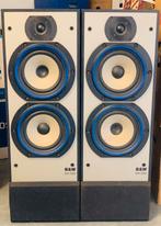 Bowers & Wilkins DM330 blue speakers vintage., Ophalen, Gebruikt, Front, Rear of Stereo speakers, Bowers & Wilkins (B&W)
