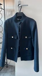Kort jasje donkerblauw, gouden knopen, nieuw, Kleding | Dames, Blauw, Zara, Nieuw, Ophalen of Verzenden