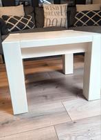 White wash vierkante tafel, Huis en Inrichting, Tafels | Salontafels, Ophalen, Gebruikt, 50 tot 100 cm, Vierkant