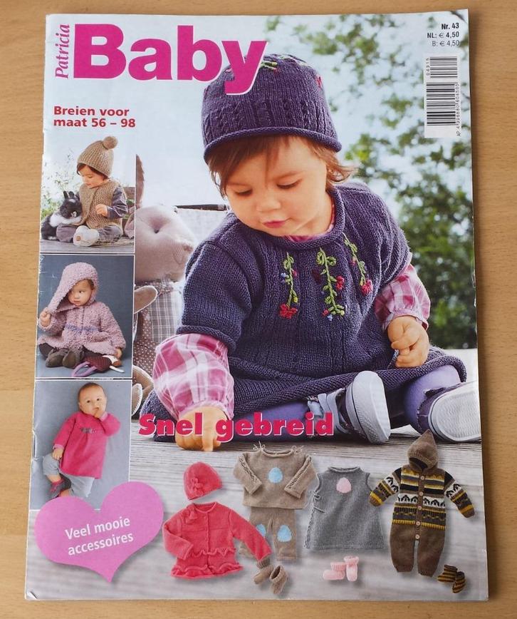 Breien - Patricia Baby nr.43 - 2015, Hobby en Vrije tijd, Breien en Haken, Gebruikt, Breien, Patroon of Boek, Ophalen of Verzenden