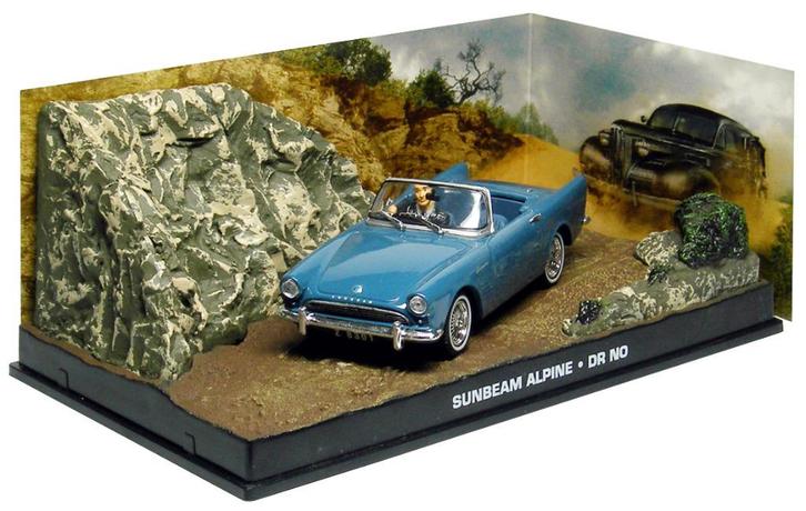 James Bond 007 Collection Sunbeam Alpine - DR. NO 1/43, Hobby en Vrije tijd, Modelauto's | 1:43, Nieuw, Auto, Overige merken, Ophalen of Verzenden