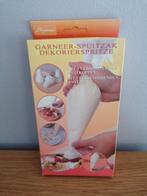 Garneer spuitzak met 3 verschillende spuitkoppen, Ophalen of Verzenden, Nieuw, Taarten of Cupcakes, Versiering