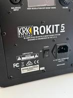 KRK Rokit 5 Studio Monitor Speaker, Audio, Tv en Foto, Luidsprekers, Gebruikt, Minder dan 60 watt, Front, Rear of Stereo speakers
