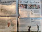 Monique van der Ven Krantenartikel, Verzamelen, Tijdschriften, Kranten en Knipsels, Ophalen of Verzenden, 1980 tot heden, Nederland