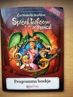 Programmaboekje Sprookjesboom de musical Klaas Vaakl, Verzamelen, Ophalen of Verzenden, Zo goed als nieuw, Button of Speldje