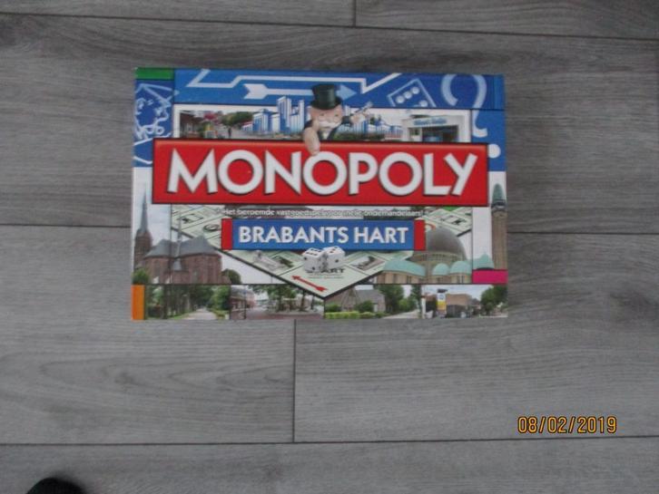 bordspel nieuw Monopoly Brabants Hart Monopolie gelimiteerd, Hobby en Vrije tijd, Gezelschapsspellen | Bordspellen, Nieuw, Een of twee spelers