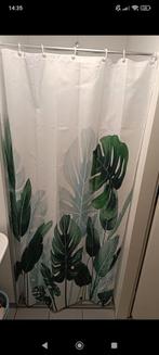 Douchegordijn met stang, Huis en Inrichting, Badkamer | Badtextiel en Accessoires, Ophalen, Gebruikt, Groen