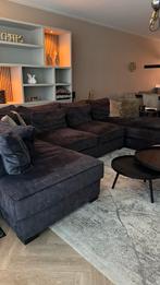 Antraciet bank 3,50x1,95m - Beschikbaar vanaf half november, Huis en Inrichting, Ophalen, Gebruikt, Hoekbank, 300 cm of meer