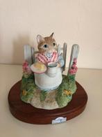 Beatrix Potter Beeldje Kat Poes Border Fine Arts, Als Nieuw, Ophalen of Verzenden, Zo goed als nieuw, Dier