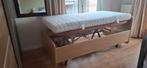 Elektrisch Hoog-Laag Bed / Seniorenbed  - 90x200, Huis en Inrichting, Slaapkamer | Bedden, Ophalen, 90 cm, Eenpersoons, Bruin