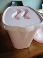 Baby bad met steunder emmer en zitje, Ophalen of Verzenden, Zo goed als nieuw, Badje