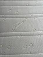 2-persoonsbed 180x200 met Pullman matrassen en nachtkastje, Ophalen, Tweepersoons, Zo goed als nieuw, 180 cm