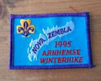 Nova Zembla 1995 Arnhemse Winterhike, Verzamelen, Scouting, Ophalen of Verzenden, Zo goed als nieuw, Embleem, Speld of Insigne
