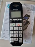 Motorola senioren telefoon, Telecommunicatie, Vaste telefoons | Handsets en Draadloos, Ophalen, Zo goed als nieuw, 1 handset
