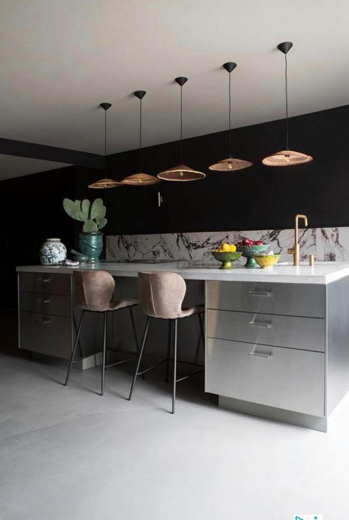 Keukeneiland teab 4 jaar oud, Huis en Inrichting, Keuken | Keukenelementen, Gebruikt, Minder dan 100 cm, 200 cm of meer, 75 cm of meer