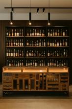 vintage toonbank wijnbar drankenkast winkelkast, Ophalen