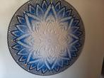 Nieuwe gehaakte Mandala Meu Mundo - 100cm, Huis en Inrichting, Woonaccessoires | Overige, Ophalen of Verzenden, Nieuw