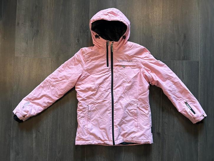 North Ville ski jas - Maat: 158/ 164, Kinderen en Baby's, Kinderkleding | Maat 158, Zo goed als nieuw, Meisje, Jas, Ophalen of Verzenden