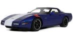 GT-spirit 1:18 Chevrolet Corvette C4 1996 Blue/white, Hobby en Vrije tijd, Modelauto's | 1:18, Ophalen of Verzenden, Nieuw, Auto