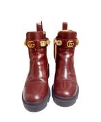 Gucci Leren Laarzen Maat 36 - Compleet met Doos & Dustbag, Ophalen of Verzenden, Zo goed als nieuw, Rood, Lage of Enkellaarzen