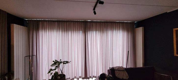 Gordijnen set: Overgordijnen, extra delen & inbetween, Huis en Inrichting, Stoffering | Gordijnen en Lamellen, 200 cm of meer