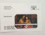 Oude Telefoonkaart Rembrandt, Het Joodse Bruidje, ptttelecom, Verzamelen, Ophalen of Verzenden, Nederland