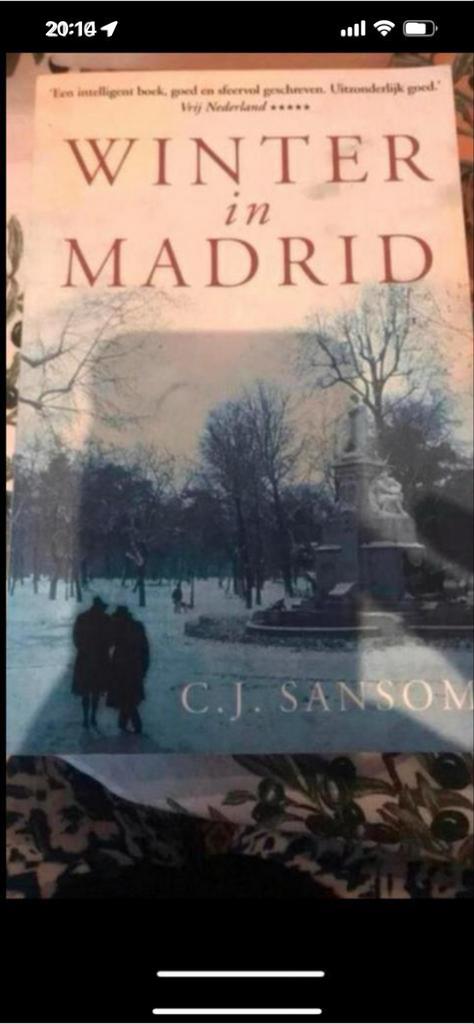Winter in Madrid - C.J. Sansom, Boeken, Ophalen of Verzenden, Zo goed als nieuw, Nederland