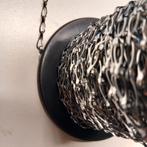 Rol met ketting - 40 meter messing verchroomd, Ophalen of Verzenden, Gebruikt
